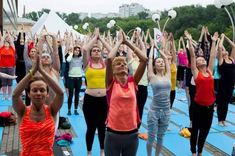 Международный день йоги с Organic People. Как это было.